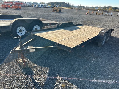 2016 Bulldog 16 ft T/A Equipment Trailer