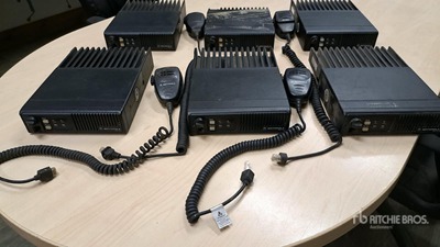 Quantity of (6) Motorola Truck Radios