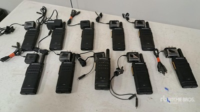Quantity of Motorola Handheld 2-Way Radia