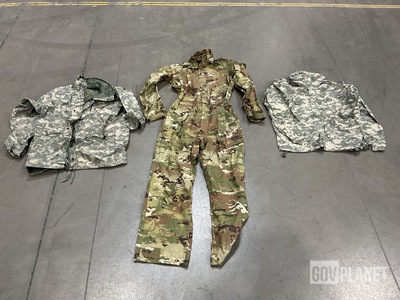 (14) Wet Weather Jackets, (6) Cold Weather Parkas & Assorted Items