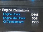 Cab with Engine Hours