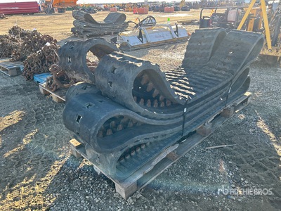 Quantity of (3) Sets of 12 i. Skid Steer Tracks