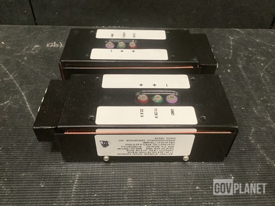 (2) Marthonnorco Aerospace 39702-001 Storage Batteries