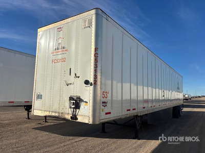 2023 Wabash 53 ft x 102 in T/A Van Trailer