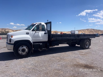 1999 GMC C7500 4x2 Flatbed Dump Truck