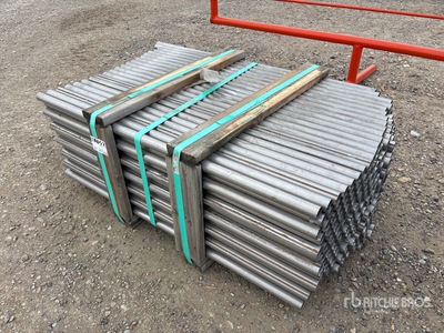 Quantity of 409 4 ft 7 in Stainless Steel Round Schläuche