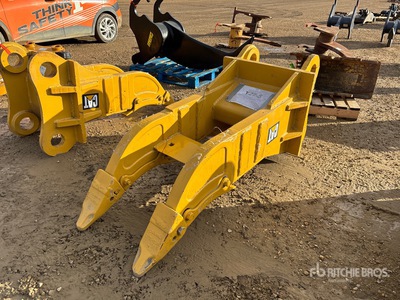 Cat 349 60 in Multi-Shank Heavy Duty Ripper de pelleteuse - Fits 45-55 Ton Excavator