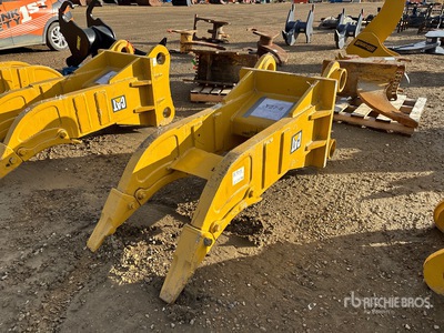 Cat 349 60 in Multi-Shank Heavy Duty Ripper de pelleteuse - Fits 45-55 Ton Excavator
