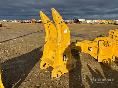 Cat 349 48 in Multi-Shank Heavy Duty Ripper de pelleteuse - Fits 45-55 Ton Excavator