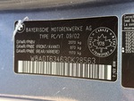 General Appearance with Frame Stamp Serial Number/VIN Photo