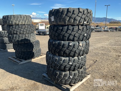 (5) Michelin 395/85R20 Tires