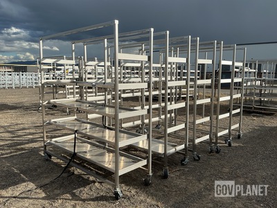 (5) Portable Shelves
