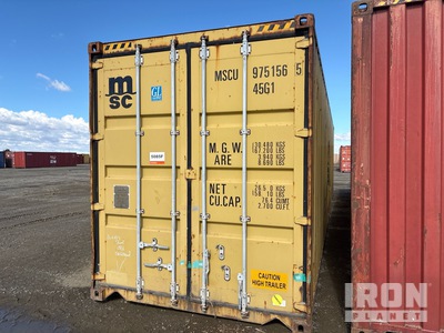 40 ft High Cube Kontener magazynowy