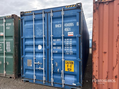 2005 40 ft High Cube Storage Container