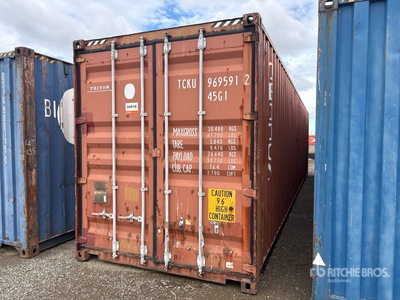 2003 40 ft High Cube Storage Container