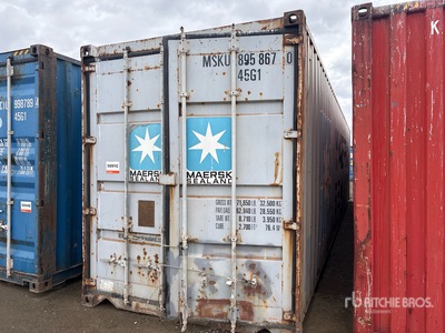 2004 40 ft High Cube Storage Container