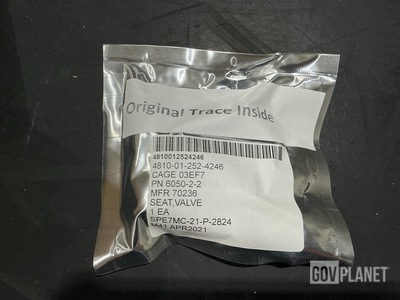 (3) Tactair Fluid Controls 6050-2-2 Valve Seats