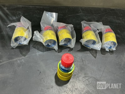 (6) Eaton AE71290M Quick Disconnect Coupling Halves