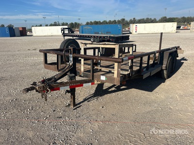 2003 Texas Bragg 20 ft T/A Utility Trailer