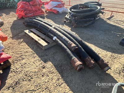 Quantity of (8) 4 in x 10 ft Concrete Pump Manguera