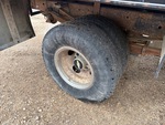 Underbody with Right Rear Drive Tires