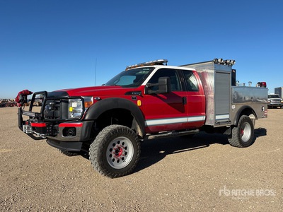 2015 Ford F-450 XL 4x4 Extended Cab Fire Service Truck