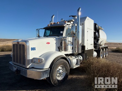 Tornado on 2017 Peterbilt 367 8x6 Vacuum Tanker Truck