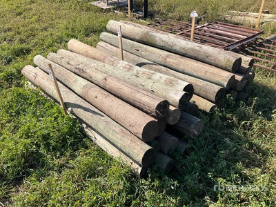 Quantity of (30) Corner Fence Posts