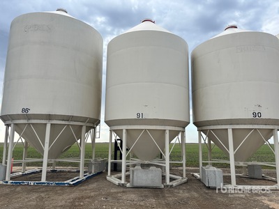 Stor King +/- 50 ton 2 Ring Fertilizer Hopper Contenedor de grano