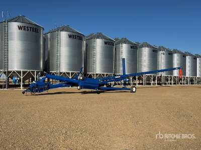 2021 Brandt 1380-HP+ 13 in x 80 ft Swing Grain Auger
