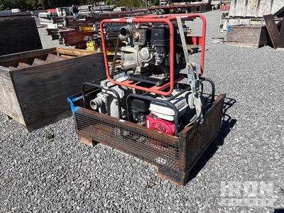 Quantity of (4) Skid-Mounted Waterpomp