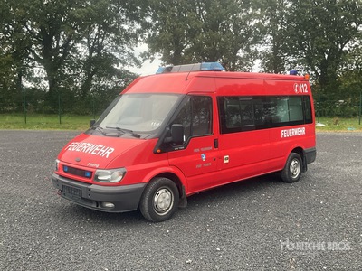 2005 Ford Transit Crew Cab Emergency Autocarro Vigili del Fuoco