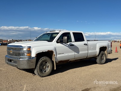 2015 Chevrolet Silverado 2500 4x4 Crew Cab Ophalen