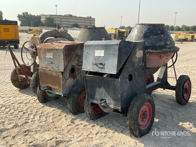 VPG Quantity of (3) Betoniera portatile da cantiere