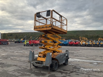 2014 Haulotte Compact12 4x4 Diesel Scissor Lift