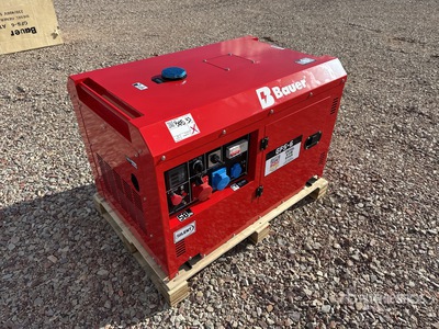Bauer Generatoren GFS-6 8 kW Mobile 230/400 Volt Generador    (Unused)