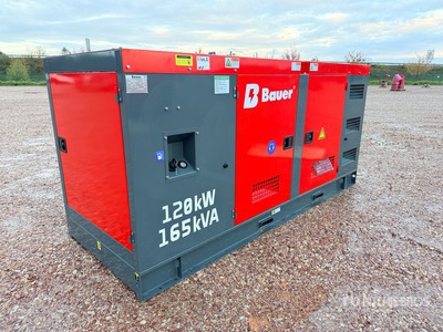2026 Bauer Generatoren GFS-120KW 150 kVA Skid-Mounted Generator Set (Unused)