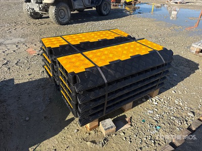 Quantity of (10) 3 Channel Cable Bridge (Unused)
