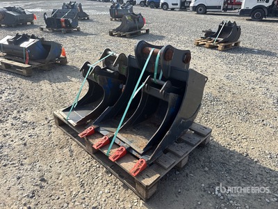 Quantity of (4) Cangini Excavator Bucket