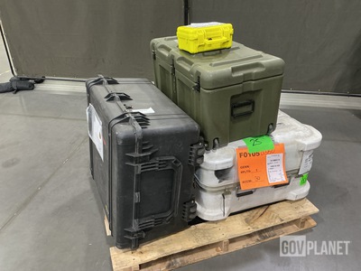 (4) Assorted Storage Cases
