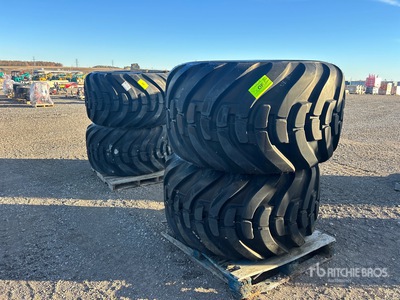 Quantity of (4) Nokian 710/45-26.5 20 PR F Tires