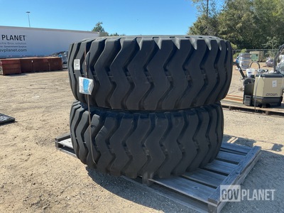 (2) Bridgestone 29.5R35 Tires