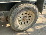 Trailer Chassis with Right Front Tire