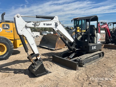 2014 Bobcat E42 Mini pelle hydraulique