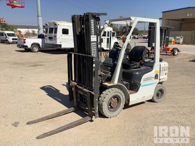 2019 UniCarriers/Nissan PF50DF/MP1F2A25DV 4050 lb Pneumatic Tire Forklift