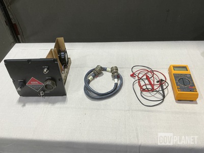 (1) Electrical Chassis, (2) Multimeters, (1) Cable Assembly & Assorted Items
