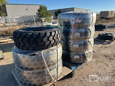 (7) Michelin 365/80R20 Tires w/Wheels