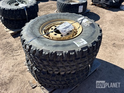 (2) Goodyear 395/85R20 Tires w/Wheels