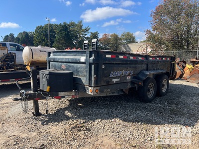 2014 Load Trail 14 ft T/A T/A Dump Utility Trailer
