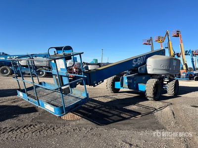 2012 Genie S-60X 4WD Diesel Articulating Boom Lift